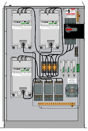 Comandos de Solda Ponto WTC - Produtos A3 Tri-Pack MFDC Gabinete com Inversor Triplo Três Saídas de Solda simultâneas Somente para uso em soldagem controlada por PLC via rede EIP (EtherNet/IP).