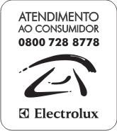 Obrigado por escolher a Electrolux Neste manual, você encontra todas as informações necessárias para sua segurança e uso adequado do seu refrigerador.