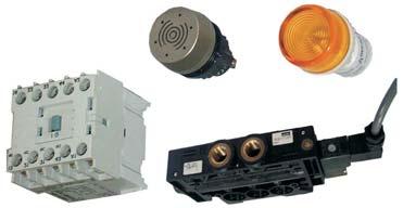 Saídas Digitais: As saídas digitais do módulo mestre -KD-4EP-4ST são utilizados para acionar lâmpadas, sinalizadores luminosos, sirenes, contatores, solenóides, etc.