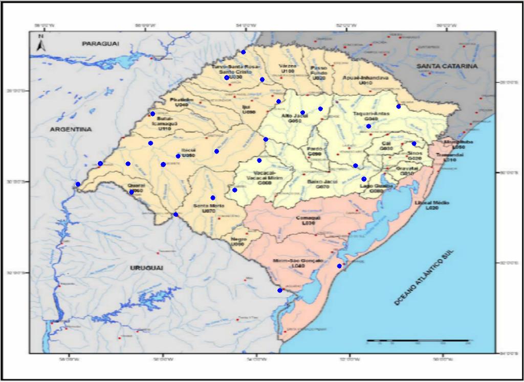 60 intensas realizado por Beltrame et al (1991), no Estado do Rio Grande do Sul e podem ser encontradas no Anexo B. Figura 3.