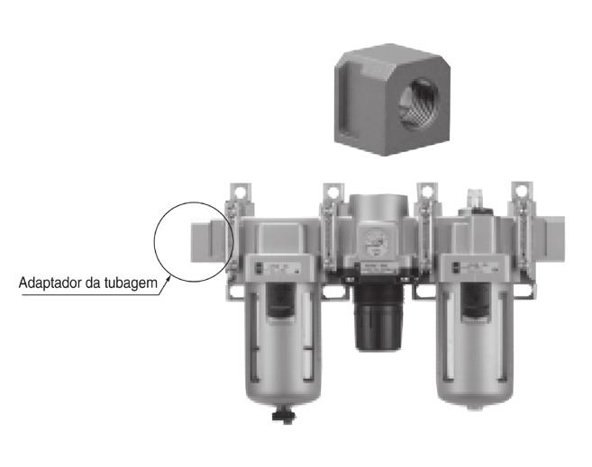 Acessórios para elementos modulares Espaçador-união.