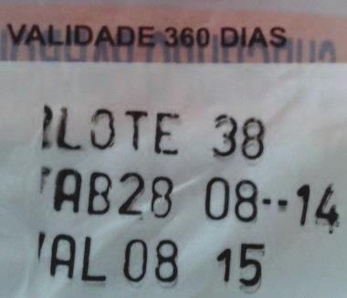 49 Continuação ARROZ PARBOILIZADO Informação nutricional Prazo de validade e identificação do lote Uso pretendido: Produto a ser normalmente incorporado a refeições completas ou como ingrediente na