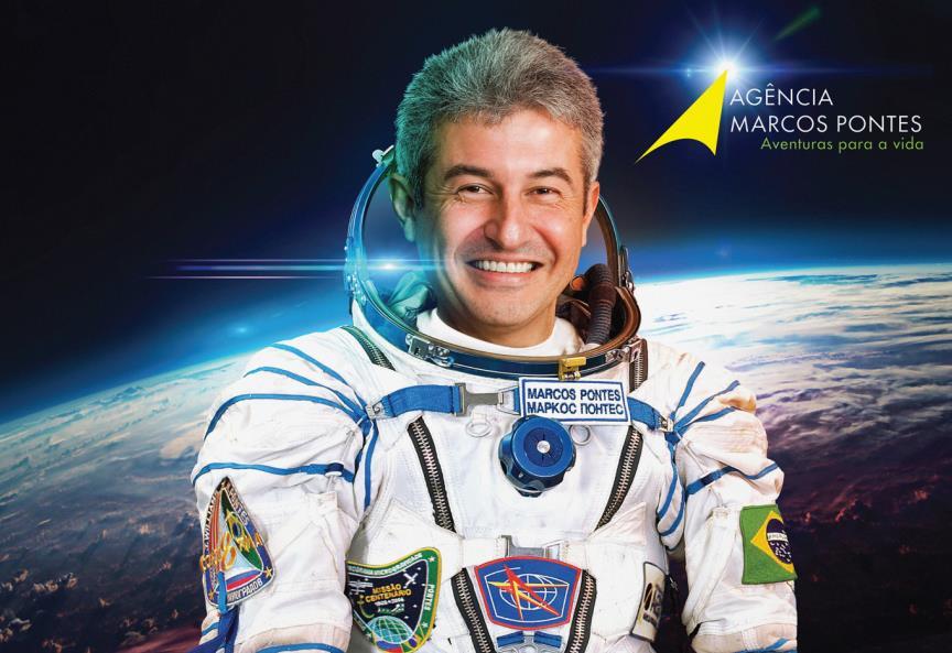 Maria Eduarda, Sara e Marcelo Marcos Pontes Marcos Pontes é o primeiro astronauta brasileiro.