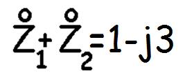 F Fazer a soma dos números complexos: Z 1 =-3+j2 Z 2 =4-j5.