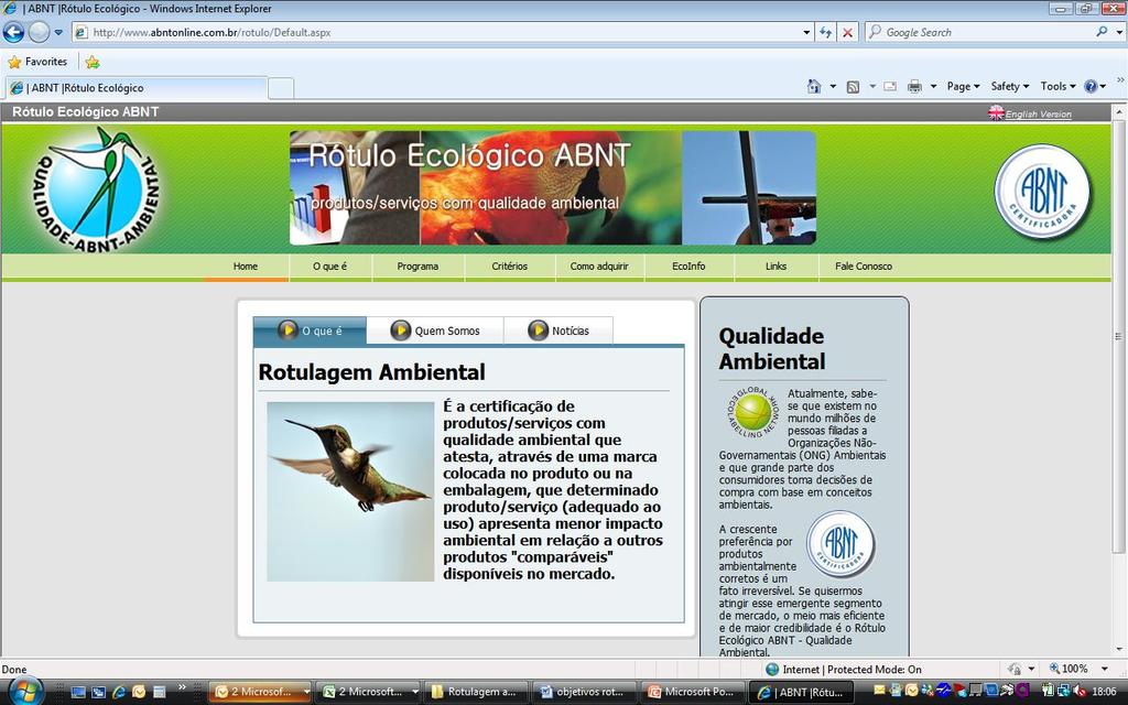 www.abnt.org.br/rotulo Contatos: Guy Ladvocat (55.21.