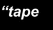 tape