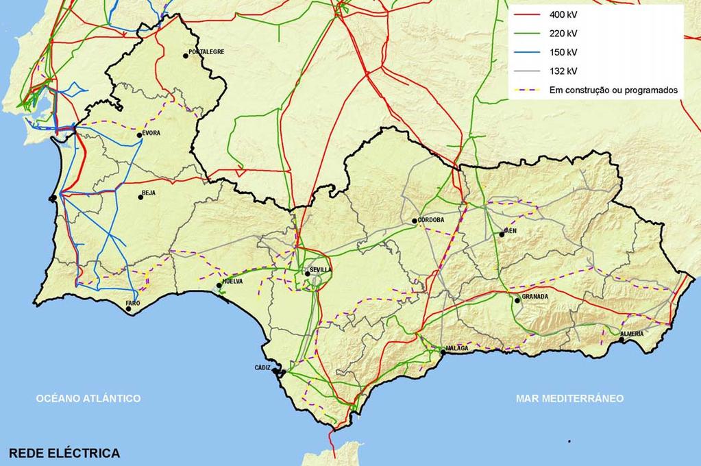 Ordenamento do território e acessibilidades A integração territorial pode alcançar-se mediante processos conjuntos de planeamento espacial e urbano na zona fronteiriça.