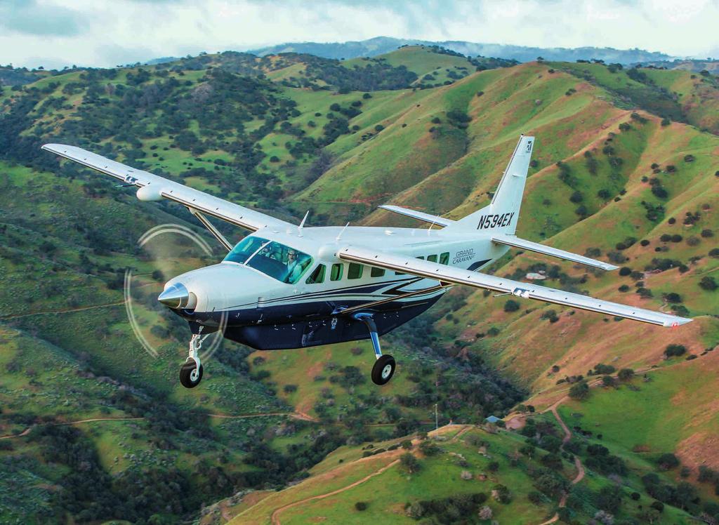 POTÊNCIA l POWER The XP140 upgrade from Blackhawk Modifications Inc. for the Cessna Caravan 208 and 208B just received ANAC s approval.