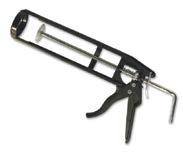 PISTOLA APLICADORA Pistola Aplicadora para silicone e produtos em cartucho, produzida com polímeros plásticos de alta resistência, para uso profissional.