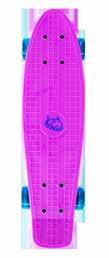 444400 Cores: Sortidas 443100 Cores: Qt por caixa: 4 unidade Skate Red Nose Shape com concave especial Rolamento ABEC-5 Rodas em PU shore