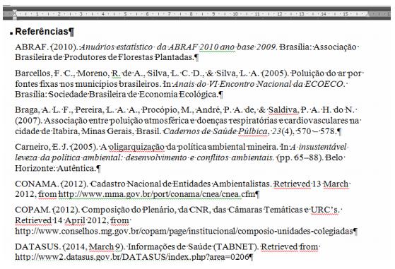 Utilização Extensão Word Para inserir a bibliografia,