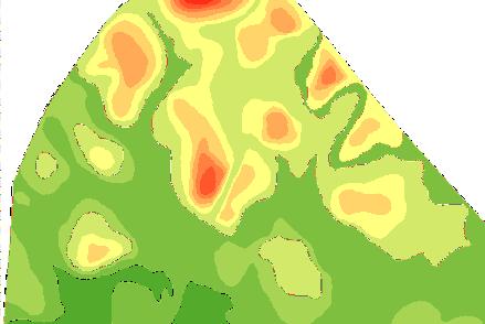 mapa k Exemplo: Em uma avaliação para Riscos de Enchentes, qual a nota atribuída para a