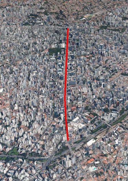 Imagem de Satélite: Google Earth Análise da localização geográfica do empreendimento e de sua vizinhança A Vizinhança: A região da Av.