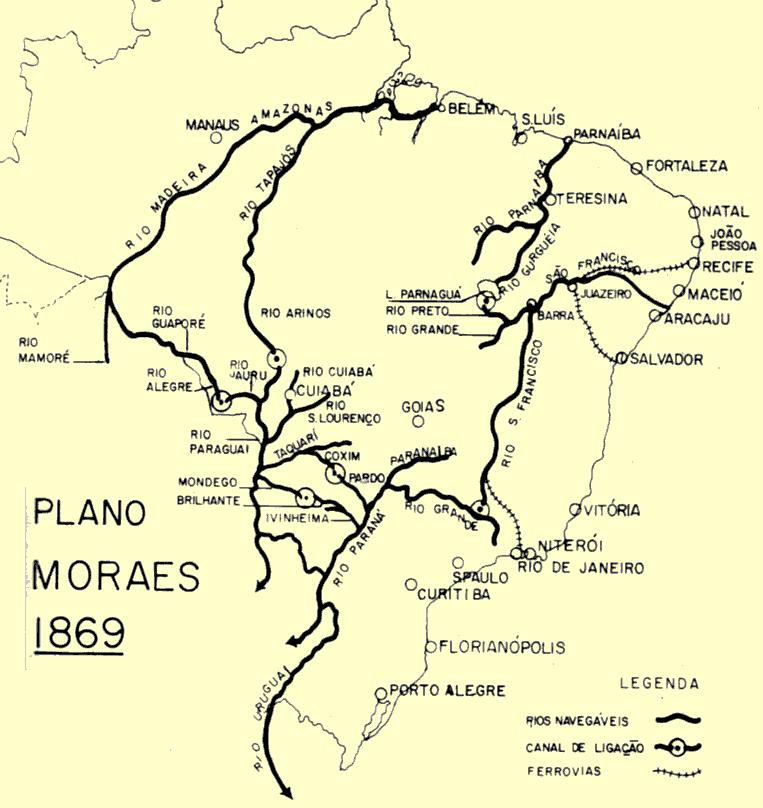 Figura 3: Mapa do Plano Moraes Fonte: Macedo, L. D. A. (2011).