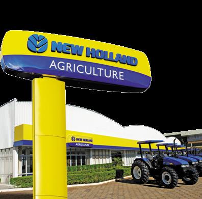 New Holland. A rede de concessionários mais bem estruturada do Brasil.