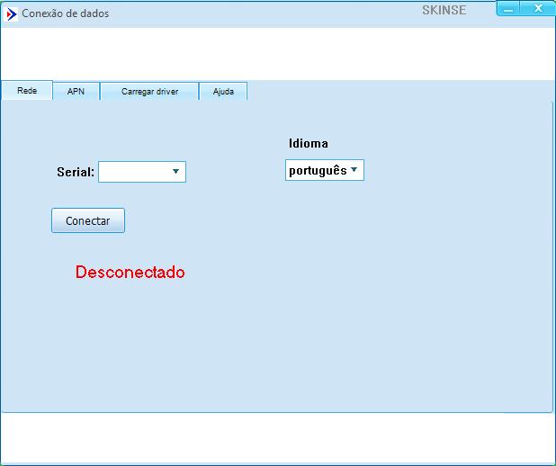 Se a opção Acesso à internet não for exibida, desligue o aparelho através do botão, pressionando-o por cerca de 3 segundos e ligue-o novamente. Obs.