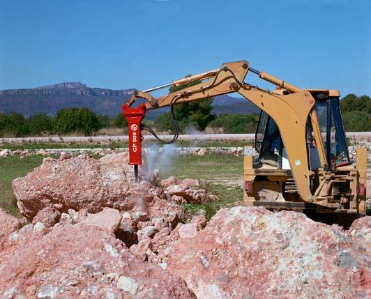 Características adicionais alta produtividade óptimo isolamento do ruído esforço mínimo para o operador e máquina Aplicações construção de estradas pequenos trabalhos de escavação e demolição
