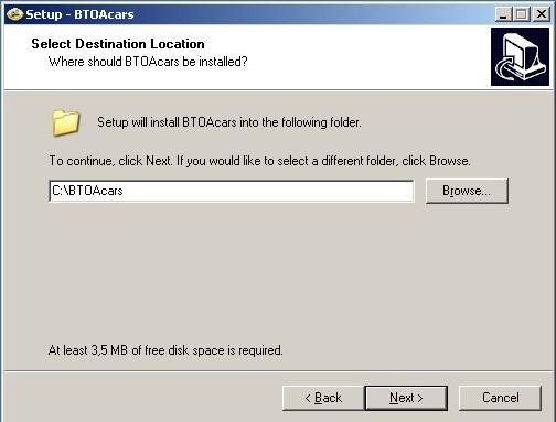 Escolha a pasta de instalação e clique em NEXT: OBS: Usuários de Windows Vista e Windows