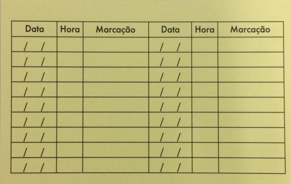 ANEXO XIX Cartão de identificação