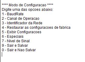 4-CONFIGURAÇÃO O produto possui diversas configurações que podem ser facilmente alteradas pelo usuário.