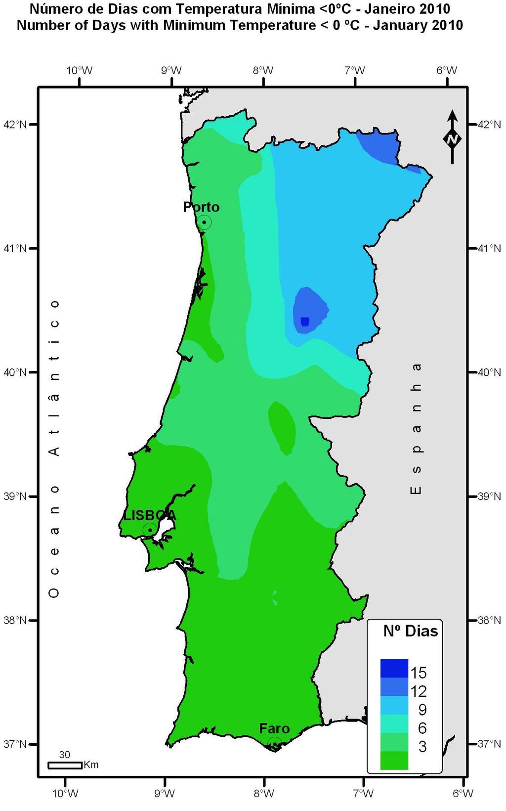 Fenómenos Climáticos Relevantes 1 Situação de Seca Meteorológica Em 31 de Janeiro de 2010 e de acordo com o Observatório de Secas, não existe seca meteorológica em Portugal Continental.
