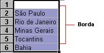 Atenção: Se ao excluir células aparecer o erro #REF! em uma célula, isto quer dizer que os dados excluídos são necessários para calcular uma fórmula. O comando Desfazer, desfaz a operação.