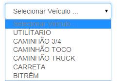 Caminhão ¾ Caminhão de pequeno porte, como por exemplo, Mercedes 710.