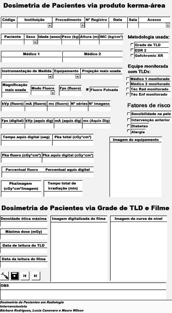 APÊNDICE 3 FORMULÁRIO DO BANCO DE DADOS Figura A3.1.