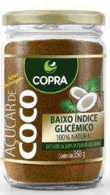 O Açúcar de Coco Copra é um produto 100% natural e sem retrogosto, está