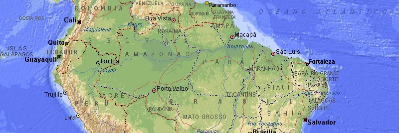 REGIÃO DO CALHA NORTE Área de 1985 a 2003 04 ESTADOS Amazonas / Pará / Amapá / Roraima 74 Municípios Amazonas (33) / Pará (10) / Amapá (16) Roraima (15) 7.