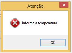 f) Terceiro código do evento click do botão Converter: Para concluir, é necessário exibir o resultado na caixa de texto (textbox) chamada Resultado.