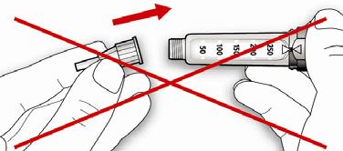 VERIFIQUE Certifique-se de que você inseriu a agulha em posição reta e firmemente. Etapa 3.