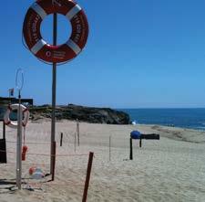 PRAIA DE MINDELO Rua da Praia / Rua da Gafa GPS: 41 18 31 N 8 44 27 W extensão: 150 m tipo de areia: fina e média velocidade