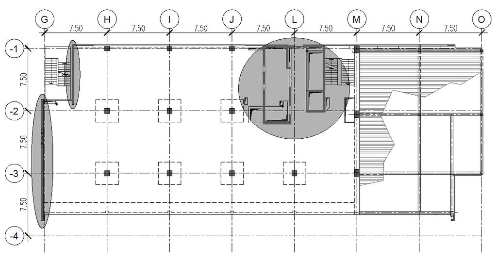 Edifício Metrópolis Campo Grande, em Lisboa Figura 6. Isolamento nos pisos superiores.