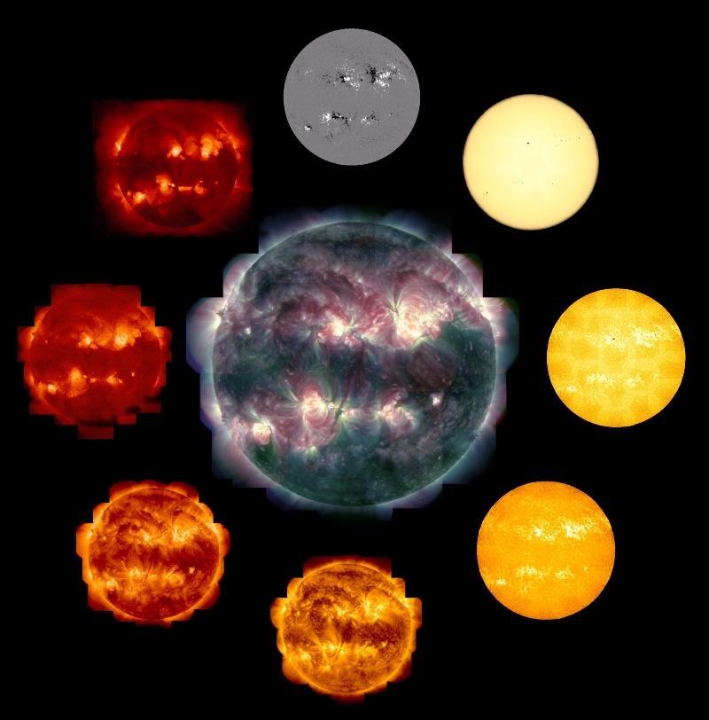 As várias faces do Sol 5.