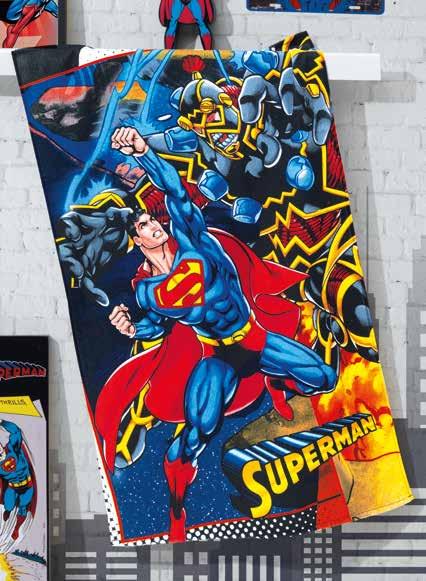 SUPERMAN 09 14189-5 / 21173 / 530 Toalha Banho Felpudo 70x115