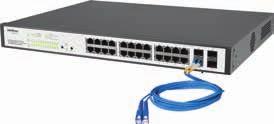 x MAC VLAN, Voice VLAN e Guest VLAN ACL (Access Control List): L/L3/L4 Espelhamento de portas (Port mirroring) 3 s GERENCIÁVEL CONFIGURAÇÃO DA REDE SG 00 MR Switch gerenciável 8 portas Gigabit