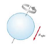 Além de seu momento angular orbital, um elétron tem um momento angular intrínseco, chamado SPIN,