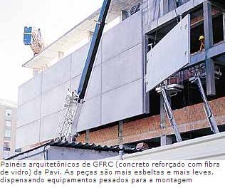 Ex: obras pré-fabricadas