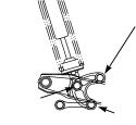 Existem dois tipos de cavalete lateral para as posições de ajuste Alta (tipo HS) e Baixa (tipo LS), respectivamente. Certifique-se de utilizar o cavalete lateral apropriado.