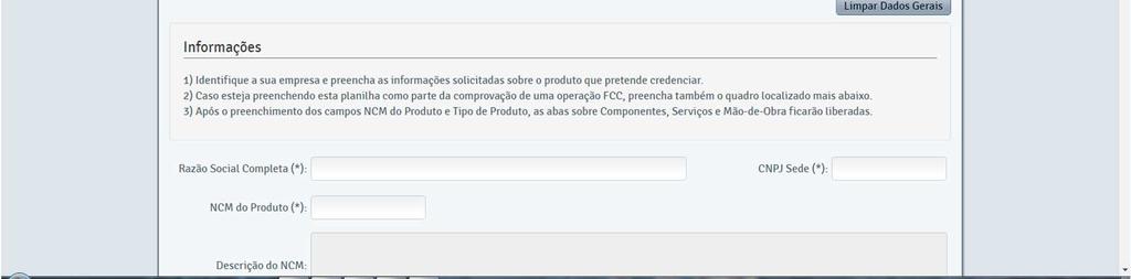 xml gerado pelo próprio Formulário Auxiliar de Credenciamento.