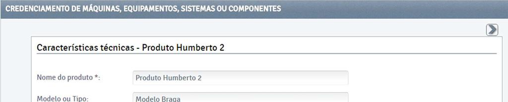 Gerenciamento dos Produtos - Recredenciamento Um flag ficará automaticamente marcado para