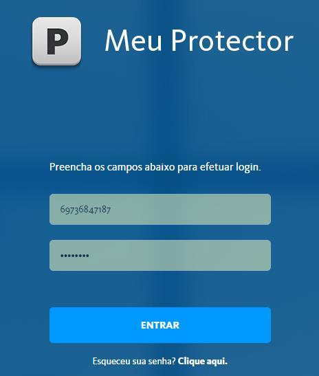 É possível editar os dados de contato (e-mail, telefone e endereço) clicando em Editar Dados : É possível