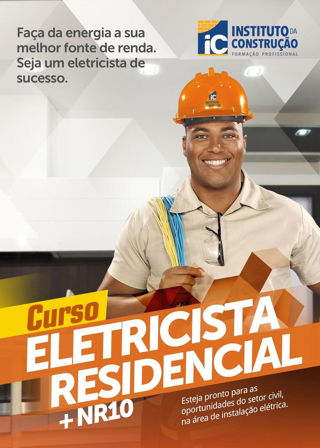 Curso de v Eletricista Residencial + NR10 Está em busca de crescer profissionalmente e conseguir muitas oportunidades no mercado de trabalho?