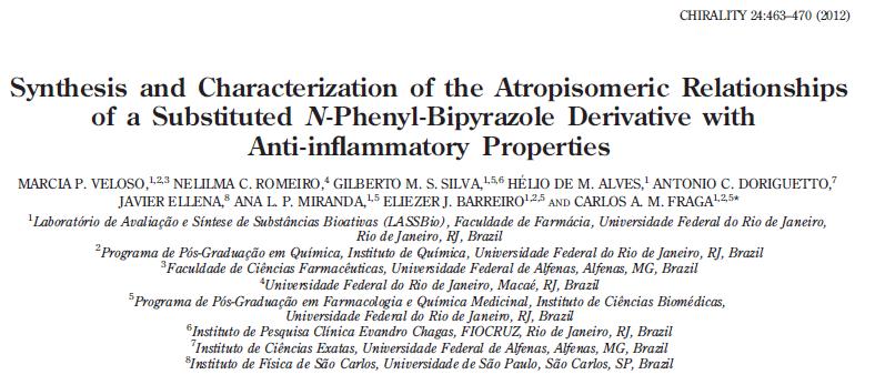 4-aminobipyrazole derivatives designed as antiinflammatory agents.