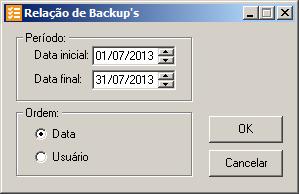 A guia Compacta somente estará habilitada, quando você selecionar na guia Mais opções, a opção Executar utilitário de compactação após o backup. 2.