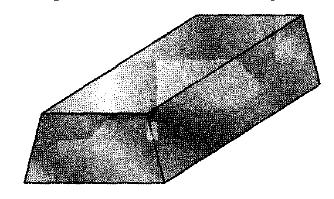 Exemplo: O apótema da base de um prisma triangular regular tem 3 cm, a área lateral é 72 cm 2. Calcule a altura do prisma.