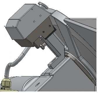 : Utilize um pincel para limpar a parte interna do conjunto do