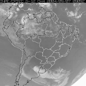 Apenas no litoral do Estado de São Paulo, os totais acumulados de precipitação excederam os 50 mm,