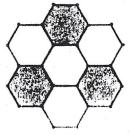 Uma pavimentação é um arranjo de figuras planas que cobre completamente uma superfície, sem deixar nenhuma parte descoberta. Construa no Geoplano: a. um friso b. uma pavimentação 11.